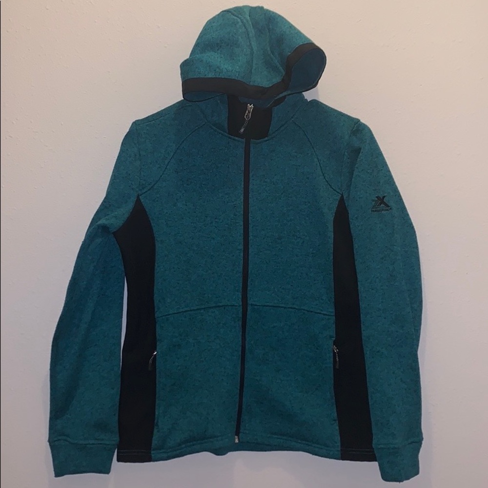 Zeroxposur zip up sweatshirt